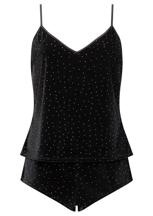 Impassioned Velvet Cami Set image number 3.0